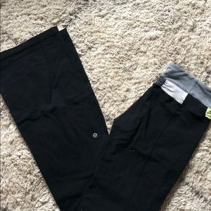 lulu lemon flare leggings
